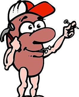 人豆 拟人卡通 矢量 EPS_0021