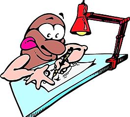 人豆 拟人卡通 矢量 EPS_0007