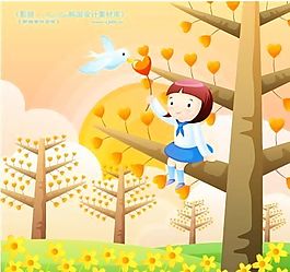 儿童生活 矢量 卡通人物 AI_0643