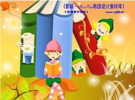 儿童生活 矢量 卡通人物 AI_0491