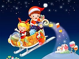 卡通儿童 主题插图 矢量 AI