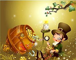 魔幻世界 卡通世界矢量素材 ai格式_50