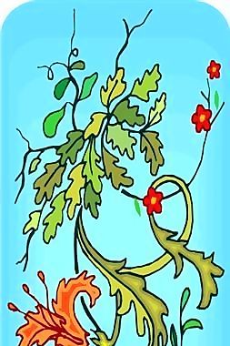 花朵 花草 鲜花 矢量 EPS格式_0411