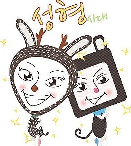 动物漫画 矢量EPS_79
