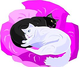 宠物猫 矢量素材 EPS格式_0204