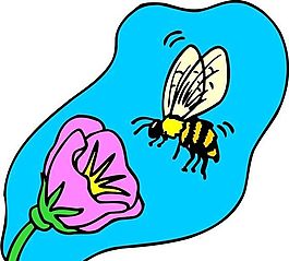 蜜蜂 矢量素材 EPS格式_0022
