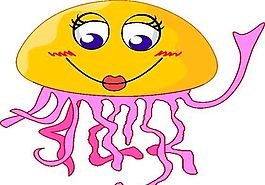 章鱼 海洋动物 卡通动物 日本矢量素材 ai格式_45