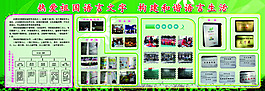 语言文字展板