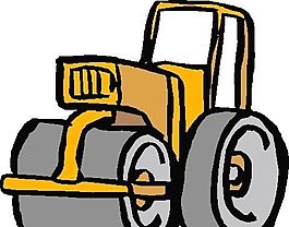 工程用车 交通工具 矢量 EPS_0077