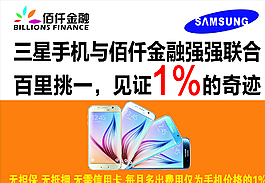 佰仟金融海报图片
