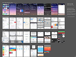 ios9 UI套件 IP5图片