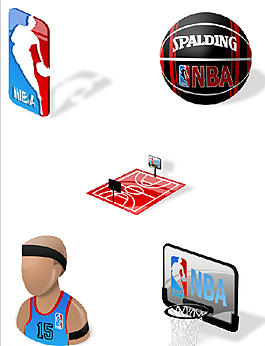 NBA常用精品图标图片