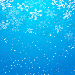 梦幻雪花背景模板下载