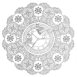奇幻梦境涂色书