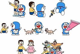 机器猫 电影卡通形象 矢量AI_09