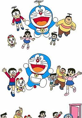 机器猫 电影卡通形象 矢量AI_05