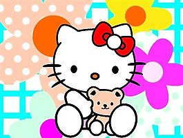 卡通动物印花 矢量CDR_741