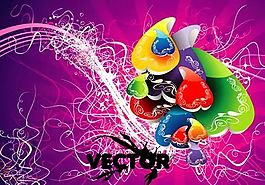 欧美花纹-4662 矢量EPS