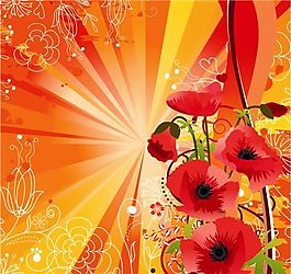 欧美花纹-1297 矢量EPS