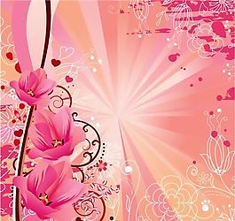 欧美花纹-1289 矢量EPS