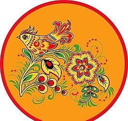 黄金色彩 西方花纹纹理 矢量素材 ai格式_052