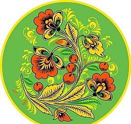 黄金色彩 西方花纹纹理 矢量素材 ai格式_041