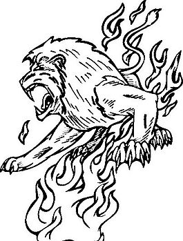 装饰图案 动物猛兽 图腾矢量素材 ai格式_31