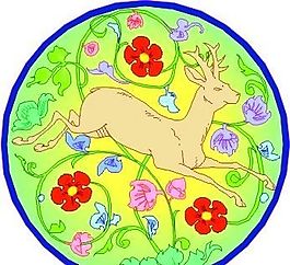 图案 圆形 装饰 EPS