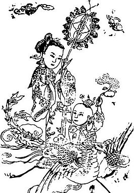 清代（下）版画 装饰画 中华图案五千年 矢量 AI格式_1100