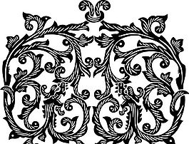 清代（上）版画 装饰画 中华图案五千年 矢量 AI格式_0890