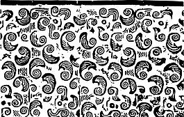 春秋战国时期 版画 装饰画 矢量 AI格式_0411