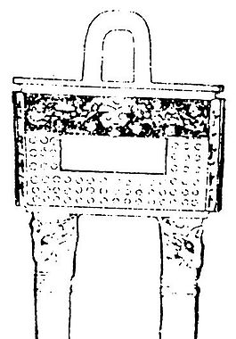 商周时代版画 装饰画 矢量 AI格式_1210