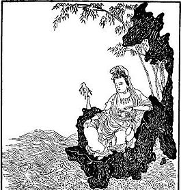 古版画 教化类 人物画 矢量 EPS格式_0598