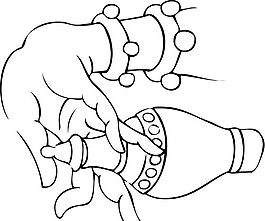 佛手 佛教素材 矢量AI_75