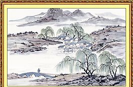 经典壁画 中堂画 国画_0051
