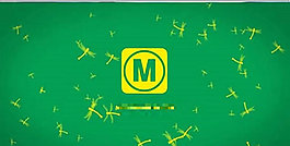 优美的水滴液体LOGO标志AE模板