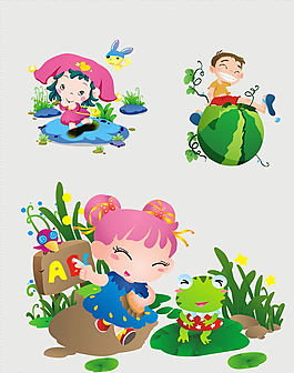 人物剪影插画素材图片