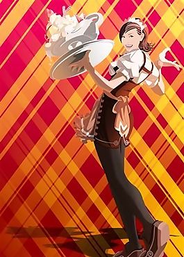 时尚美女 美女插图 PSD源文件_13