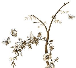 彩绘花草 分层素材 psd_0389