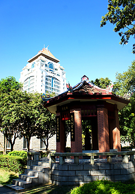 厦门大学敬贤亭图片