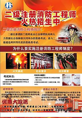 消防二级海报