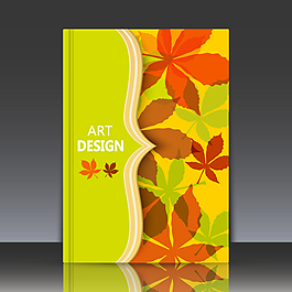 枫叶宣传册封面设计