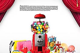 韩国风格海报模板 分层PSD_036