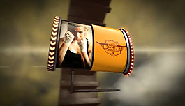 体育电影片头ae模板