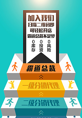 分销商促销海报