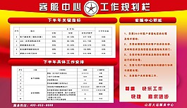 工作规划栏