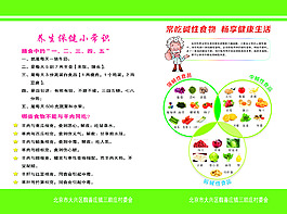 健康宣传折页