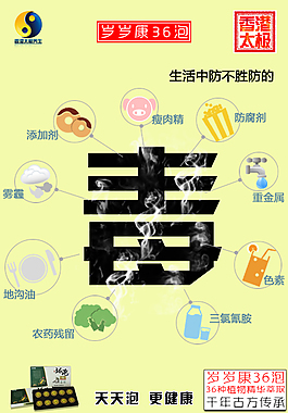 养生 知识 海报 排毒