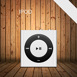 苹果iPod图标分层文件