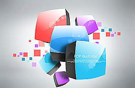 炫彩3D方块